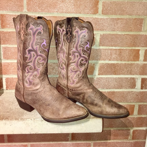 justin chocolate puma boots